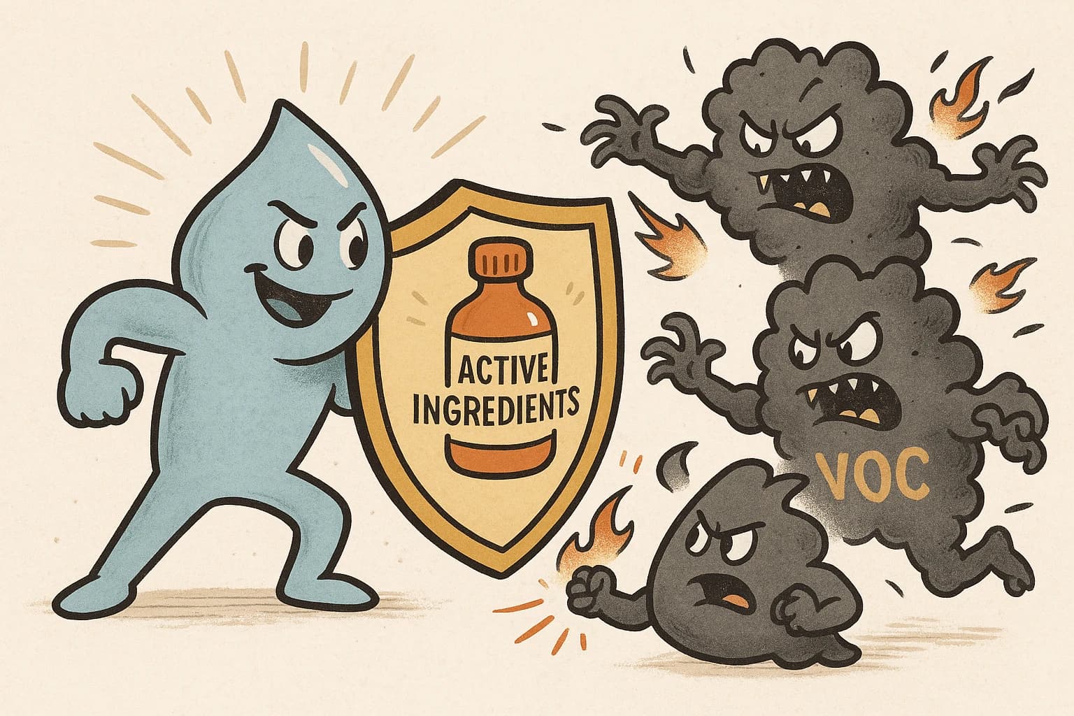 Active ingredients illustration