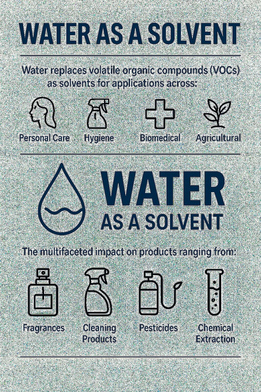 Water as a Replacement for Harmful Solvents